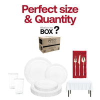 The Blessed Thanksgiving Set is BPA-free, recyclable, and safe for hosting a sustainable dinner..