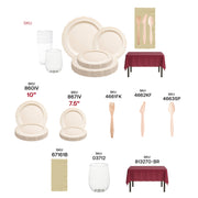 The Mashed Potatoes Set is BPA-free, recyclable, and fully compostable for an eco-friendly holiday