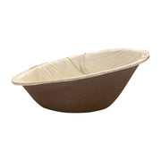 These 3.5 oz. Oval Palm Leaf Bowls bring rustic charm and biodegradable design to eco-conscious table presentations