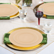 This Matte Bright Yellow Round Disposable Plastic Wedding Value Set is designed with the perfect size and quantity for your next special gathering, ensuring ample service for your guests