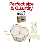 This Thanksgiving dinnerware bundle is BPA-free and recyclable, crafted for safe and stylish celebrations.