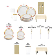 This Thanksgiving dinnerware bundle is BPA-free and recyclable, crafted for safe and stylish celebrations.