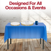 Thoughtfully curated Twinkle Twinkle Bash set includes dinnerware, cups, cutlery, napkins, and tablecloth for 20 guests