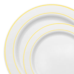 Elegant Disposable Plates for Weddings & Parties | Shop Now