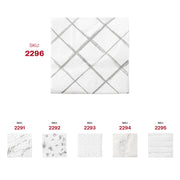 White and silver diamond beverage napkins, product SKU: 2296, sold in bulk for party planners and venues
