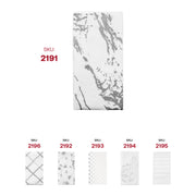 White and silver marble dinner napkins, product code 2191, sold in a 600-count case for event planners and hosts