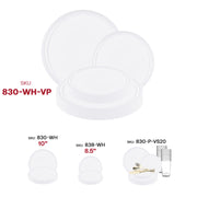 White dinnerware used at a business luncheon, providing a professional and polished food presentation
