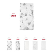 White paper napkins with eye-catching silver splatter, SKU 2192, packaged in bulk for convenience