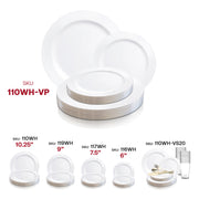 White plastic dinnerware used at a large family reunion, providing a clean and practical dining solution