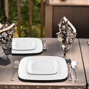 White plates with visible SKU codes shown in 10-inch and 7.25-inch sizes for easy comparison and selection