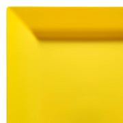 Yellow Square Plastic Dinner Plates