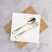 adds a sophisticated touch to any table setting White Linen-Like Premium Paper Beverage/Cocktail Napkins