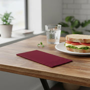 crafted for upscale occasions and easy disposal Burgundy Red Paper Dinner Napkins.