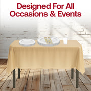 gender reveal celebration with guests enjoying meals using the Neutral Territory Set.