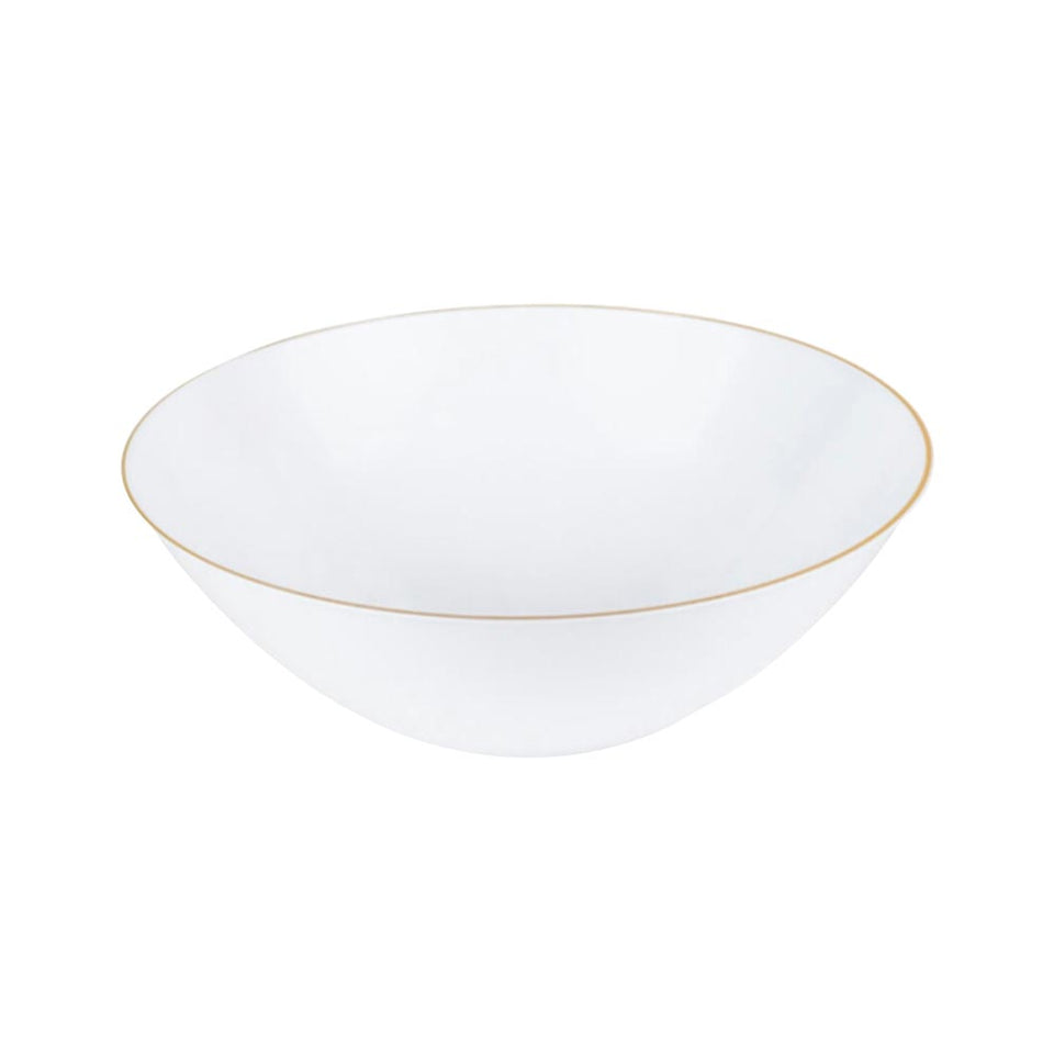 Plastic Bowls White Gold Organic Dessert Bowls Smarty Had A Party